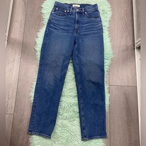 Madewell The Perfect Vintage Straight Jeans 26